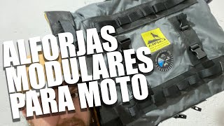 INCREÍBLE que esto EXISTA  Alforjas para Moto  ALFORJAS CAPRA [upl. by Ariuqahs]