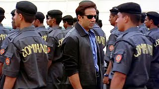 Commando के बीच था आतंकवादी Sunny Deol Zabardast Scene  Indian Action Scene  Mukesh Rishi [upl. by Willard961]