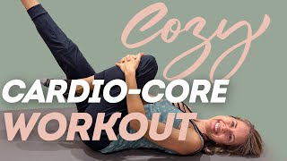 Cozy Cardio Core Workout Nourish the Heart Body and Soul 🕯️ 30 Min [upl. by Leugimsiul]