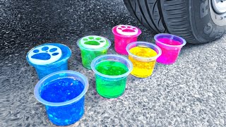 Best Things to Crush With a Car  Car vs Toothpaste Slime amp Toys  Running Over Stuff With Car ASMR [upl. by Yessej]