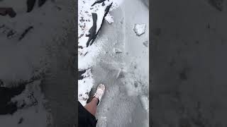 Breaking ice for 3 minutes gone totally wrong [upl. by Ewold]