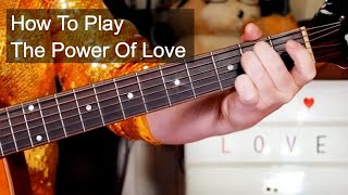 The Power Of Love Frankie Goes To Hollywood Acoustic Guitar Lesson [upl. by Ramraj]