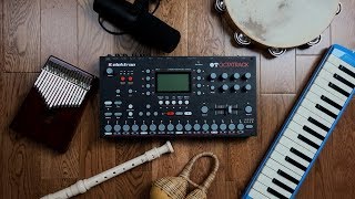 Making loops with Elektron Octatrack and a mic [upl. by Eduard]