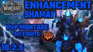 Enhancement Shaman PVP MONTAGE 1025 Dragonflights [upl. by Gifferd]