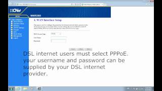 CNET WNIR3300 Basic router setup and WIFI configuration with WPA2 security [upl. by Jarret18]