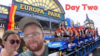 Europa Park Vlog  Day 2  August 2024 [upl. by Elletse]