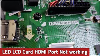 TP ATM30 PB801 HDMI Port not working  HDMI Port problem  HDMI Port chenge [upl. by Hambley466]