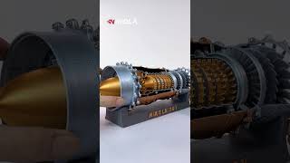 Fighter turbofan engine model  WS15 [upl. by Heyes]