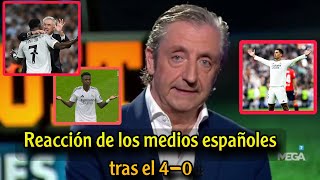 ¿Qué dijeron los medios españoles tras la victoria del Real Madrid por 40 sobre Osasuna [upl. by Cloris]