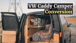 012 VW Caddy Camper Conversion  Inspiring Builds [upl. by Thornton881]