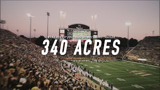 340 Acres  Wake Forest Football 24 Homecoming Trailer [upl. by Legge]