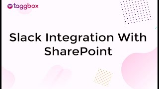 Slack Integration With Sharepoint [upl. by Drawoh882]