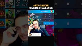 ASIF GAMER LIVE GIVE ME CHALLENGE 🥵😤 FT asifgamerlive07 MESSYUS  asifgamerlive messyus [upl. by Eelytsirk77]