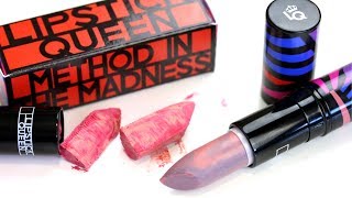 Destroying Lipstick Queen Marble Lipstick  Method in the Madness  THE MAKEUP BREAKUP [upl. by Ferrel858]