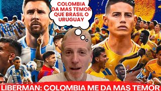 🚨LIBERMAN COLOMBIA ME DA MAS TEMOR💥ARGENTINA VS COLOMBIA🔥 [upl. by Landon]