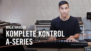 Andrew Huang explores the KOMPLETE KONTROL ASeries  Native Instruments [upl. by Eleahcim799]