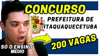 CONCURSO ITAQUAQUECETUBA 2024 [upl. by Araldo]