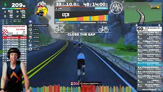 LIVE Zwift Race  WTRL TTT  More bloody hills [upl. by Oirramaj]