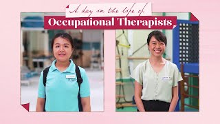 A Day in The Life of Occupational Therapists Community and Acute Setting [upl. by Arodasi689]