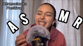 ASMR afirmaciones positivas MOTIVADOR [upl. by Acirat]