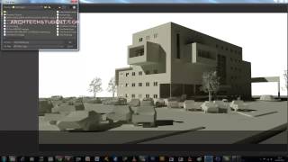 Sketchup  Kerkythea Tutorial Clay Rendering [upl. by Unni]