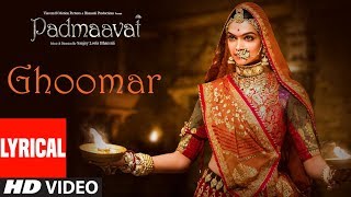 Padmaavat Khalibali Lyrical Video Song  Deepika Padukone  Shahid Kapoor  Ranveer Singh [upl. by Ammadis]