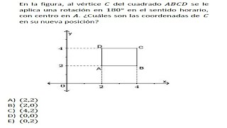 Geometría  Rotación de figuras geométricas  Problema 10 [upl. by Tirrag]