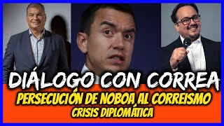 Diálogo con Correa Crisis diplomática [upl. by Lowery106]