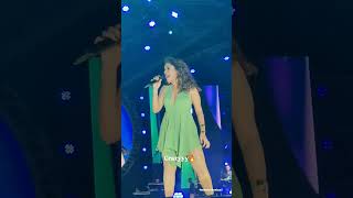 Crazyyy kiya re 🤗 Sunidhi Chauhan Live performance at IIT Roorkee iitroorkee thomso shorts [upl. by Ynnavoj]