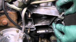 Power Steering Pump How to Perform a V Belt Adjustment [upl. by Ewall]