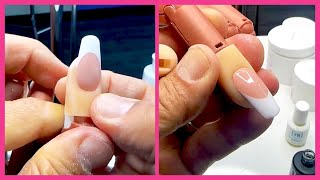 YN NAIL SCHOOL  How to Create the PERFECT French Acrylic Nails [upl. by Ppik]