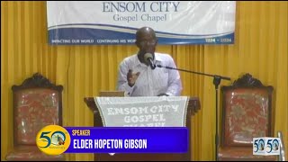 Ensom City Gospel Chapel Service  October 13 2024 [upl. by Aicetel]