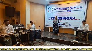 TADBEER SE BIGDI HUI BY DR SUMAN IN quotDEV SAABquot Live Musicians Show in STRAIGHT NOTES BY JIGNA SHAH [upl. by Leumas]