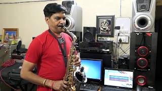 Aate Jaate Haste Gaate Saxophone Cover Dr C B Savita [upl. by Eened]