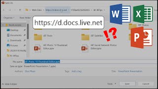 Stop Office from saving to ddocslivenet cloud folder 2024 [upl. by Ethel285]