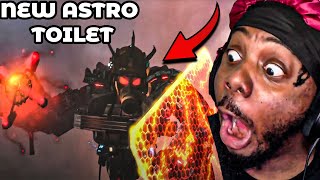 GMAN VS ASTRO TOILETS  skibidi toilet 72 part 2 REACTION [upl. by Lavud588]