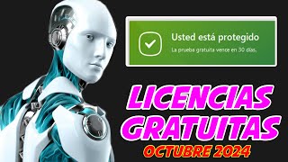 ❇️Generar y ACTIVAR Licencias ESET Nod32 ANTIVIRUS GRATIS POR 30 DIAS  LICENCIAS ORIGINALES 2024 🔥 [upl. by Tamqrah771]