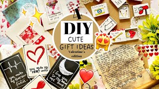 4 DIY Cute amp Aesthetic gift ideas for Valentine 💌  Valentines gift ideas pt2 😱  The Art Feed [upl. by Annabel864]