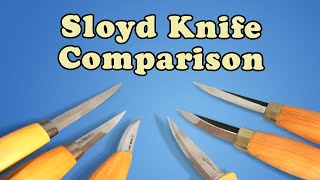 FlexCut vs Mora vs BeaverCraft Best Sloyd Wood Carving Knife Review [upl. by Vipul404]