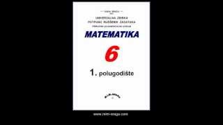 Matematika 6  dijeljenje razlomaka vjbr2  zbirka potpuno riješenih zadataka za šesti raz [upl. by Huskamp]