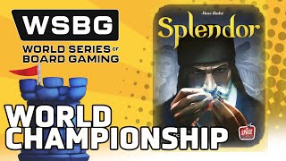 Splendor World Championship  World Series of Board Gaming 2024 [upl. by Cecelia897]