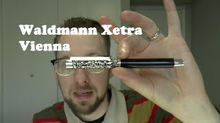 Waldmann Xetra Vienna Black Fountain Pen Review [upl. by Zile]