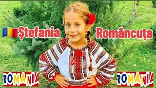 🔴StefaniaRomancuta ✨️🇷🇴👏Sunt o romancuta RomaniaBundita nouaO fata frumusica 1 Decembrie [upl. by Inanak]