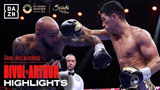 FIGHT HIGHLIGHTS  Dmitry Bivol vs Lyndon Arthur [upl. by Nivahb829]