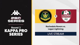 Kappa Pro Series Round 2  Rochedale Rovers vs Logan Lightning [upl. by Athalia]