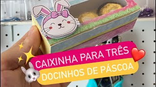 Fazendo caixinha para três docinhos de Páscoa Arquivo gratuito [upl. by Rayna271]