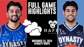 HAPPY amp FRENZ vs DREAM TEAM  FULL GAME  November 10 2024 [upl. by Ilrahc]