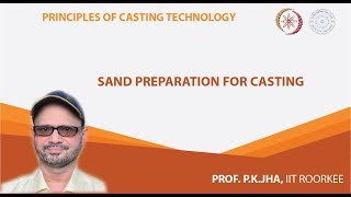 Sand preparation for casting [upl. by Mode]