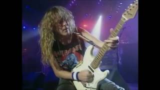 Janick Gers solos from Raising Hell [upl. by Aitnom107]