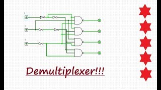 Logisim  Demultiplexer full tutorial video [upl. by Guenzi]